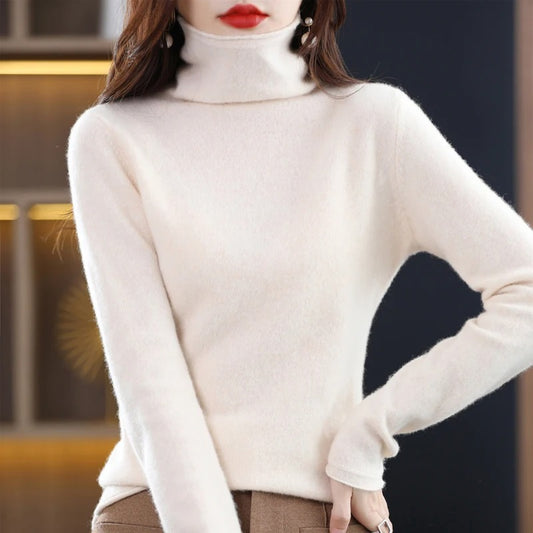 NOVA™ Cashmere Turtleneck Jumper